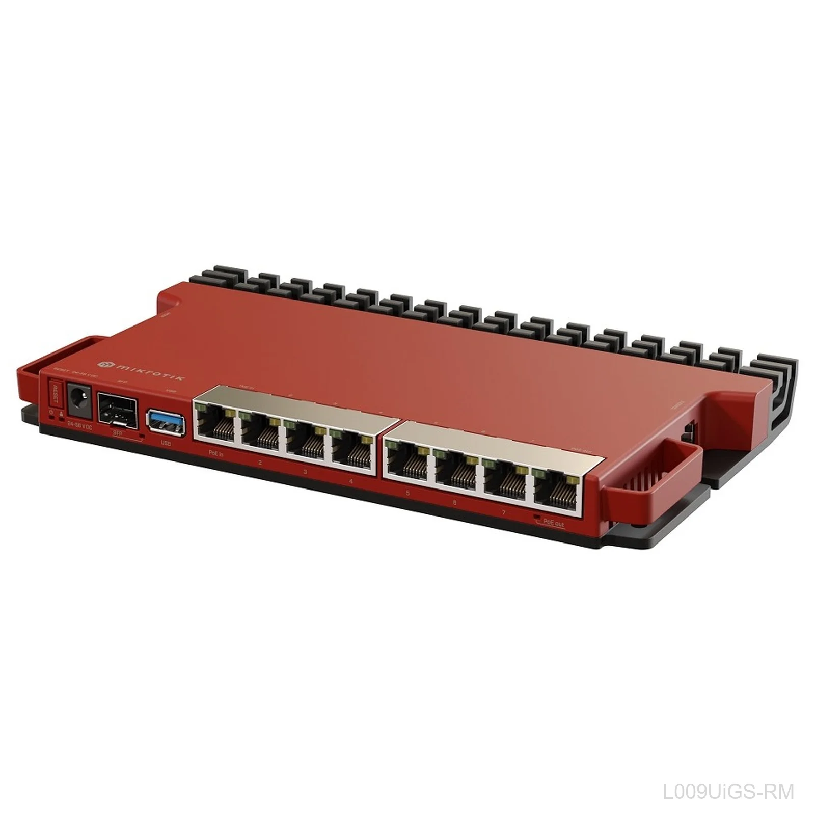 [L009UiGS-RM] MikroTik L009 8 Port PoE High Performance Router - includes rackmount