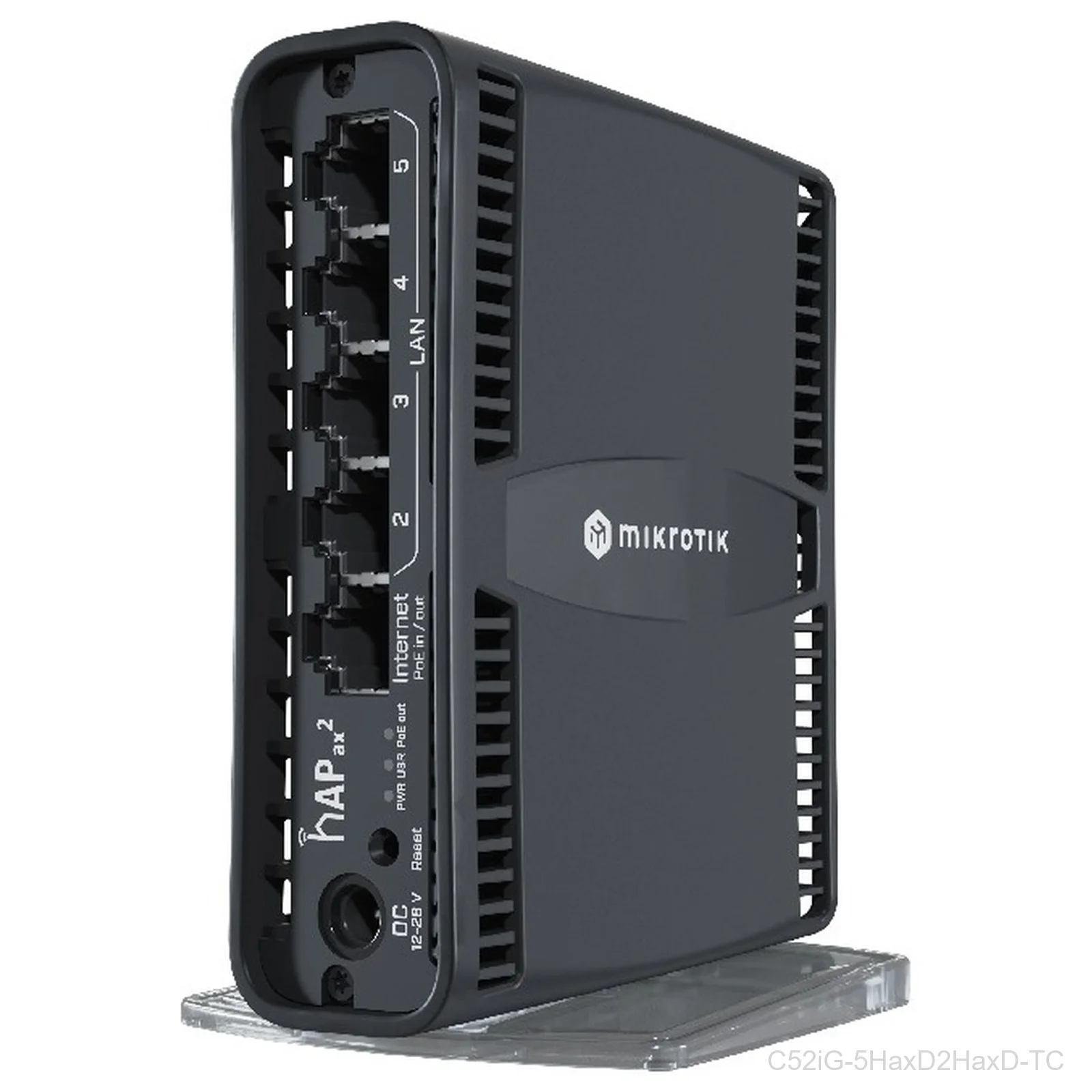 [C52iG-5HaxD2HaxD-TC] MikroTik hAP ax² - C52iG-5HaxD2HaxD-TC