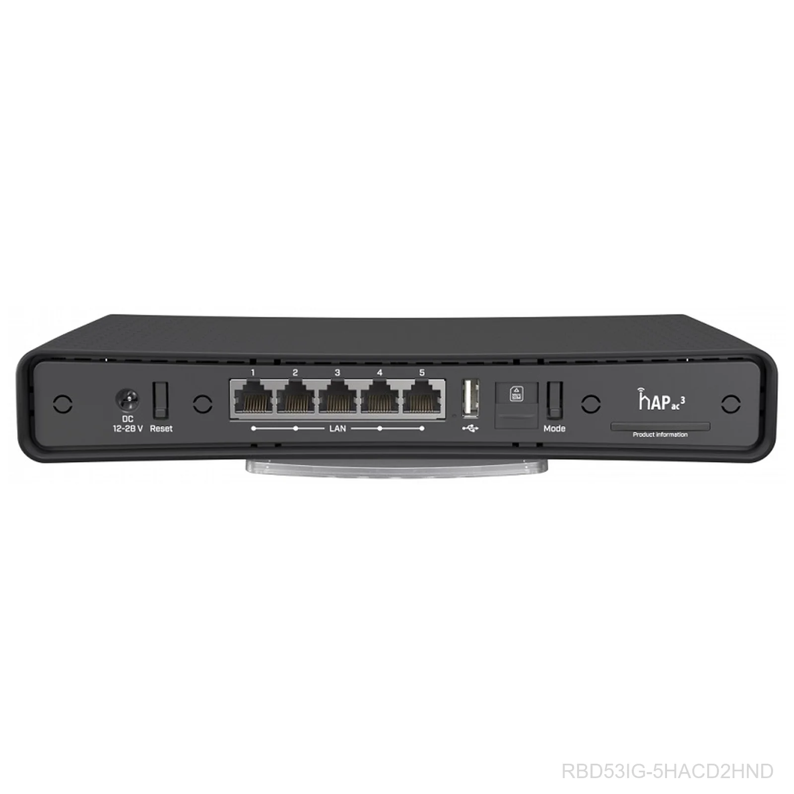 [RBD53IG-5HACD2HND] Mikrotik hap ac3-RBD53iG-5HacD2HnD A wireless dual-band router with 5 Gigabit Ethernet ports