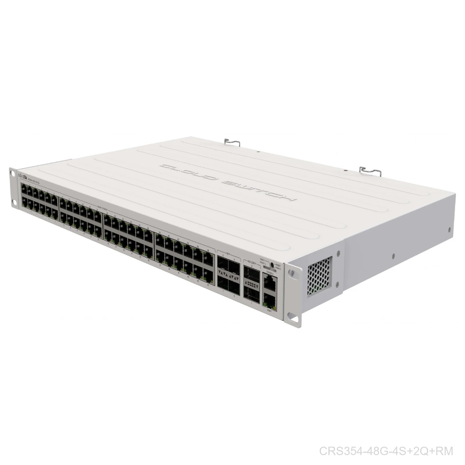 [CRS354-48G-4S+2Q+RM] MIKROTIK Cloud Router Switch 48 x 1G RJ45 ports, 4 x 10G SFP+ ports and 2 x 40G QSFP+ ports