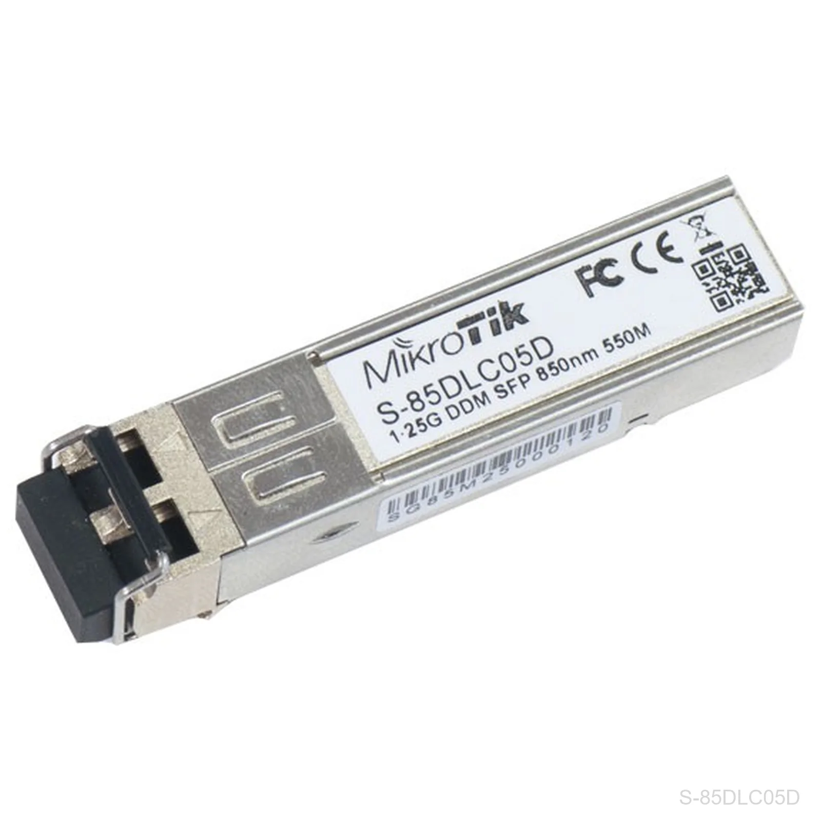 [S-85DLC05D] MikroTik SFP (1.25G) module, 550m, Multi Mode