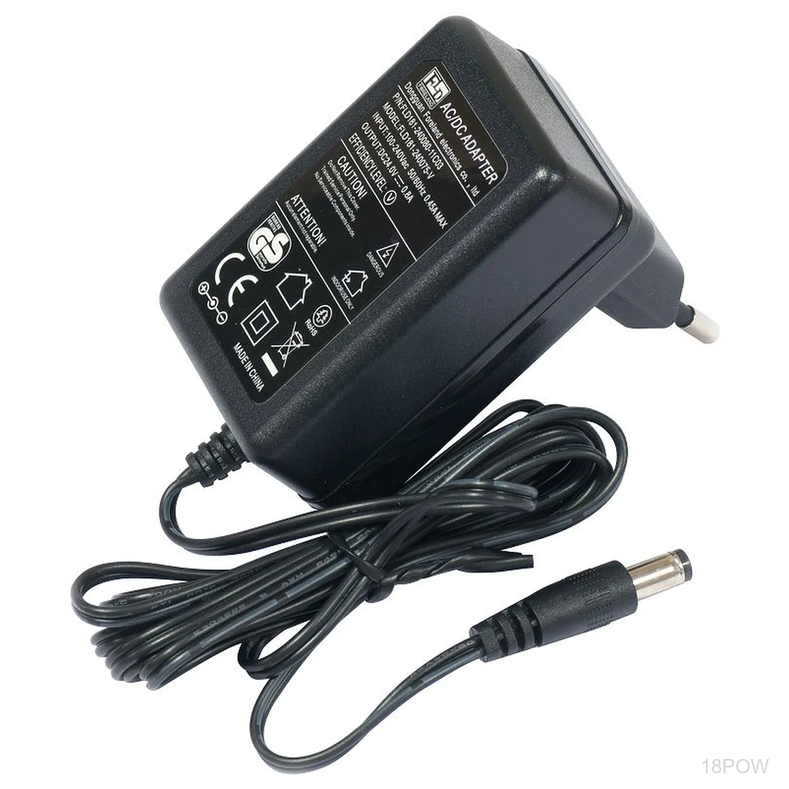 [18POW] MikroTik 18POW,24V 0.8A Power Supply  Recommended for routers with low power consuption.
