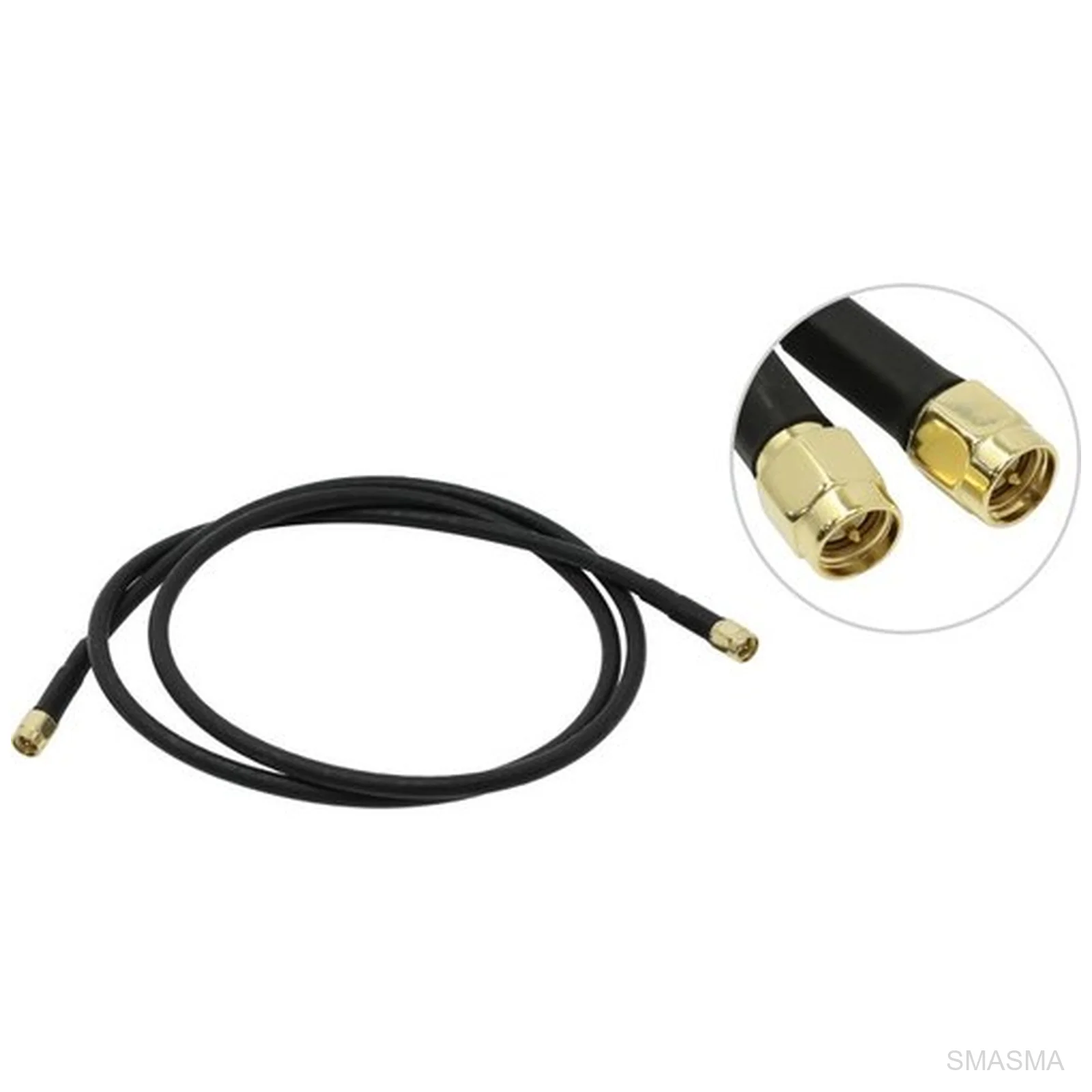 [SMASMA] SMASMA 1m SMA male to SMA male cable