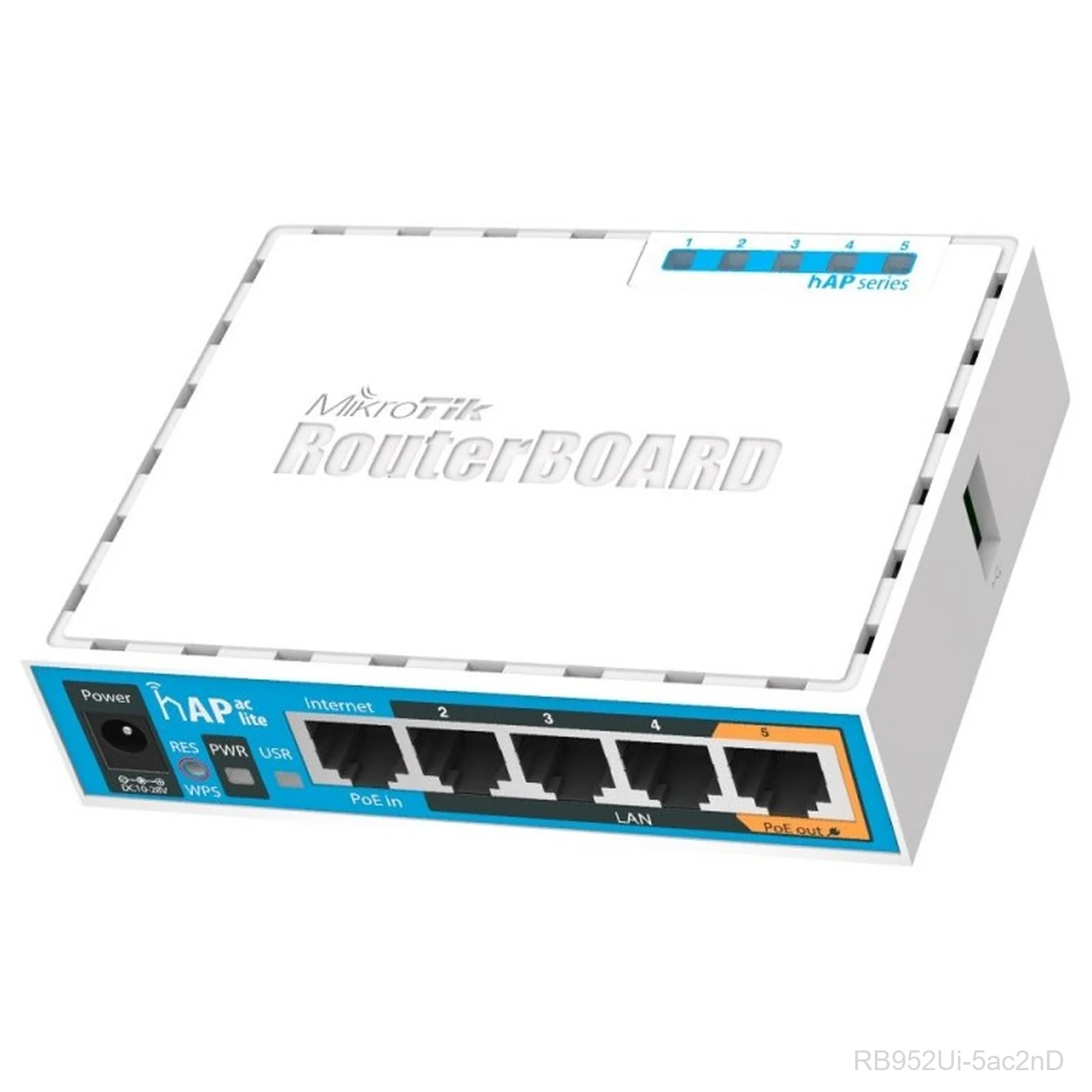 [RB952Ui-5ac2nD] MikroTik hAP ac lite - RB952Ui-5ac2nD