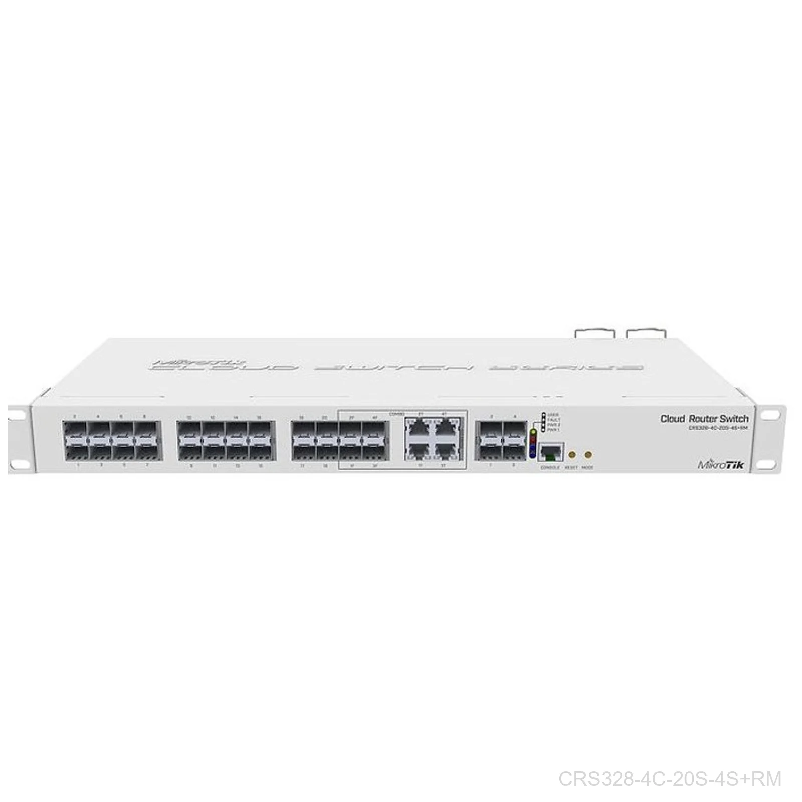 [CRS328-4C-20S-4S+RM] Mikrotik CRS328-4C-20S-4S+RM Smart Switch, 20 x SFP cages, 4 x SFP+ cages, 4 x Combo ports