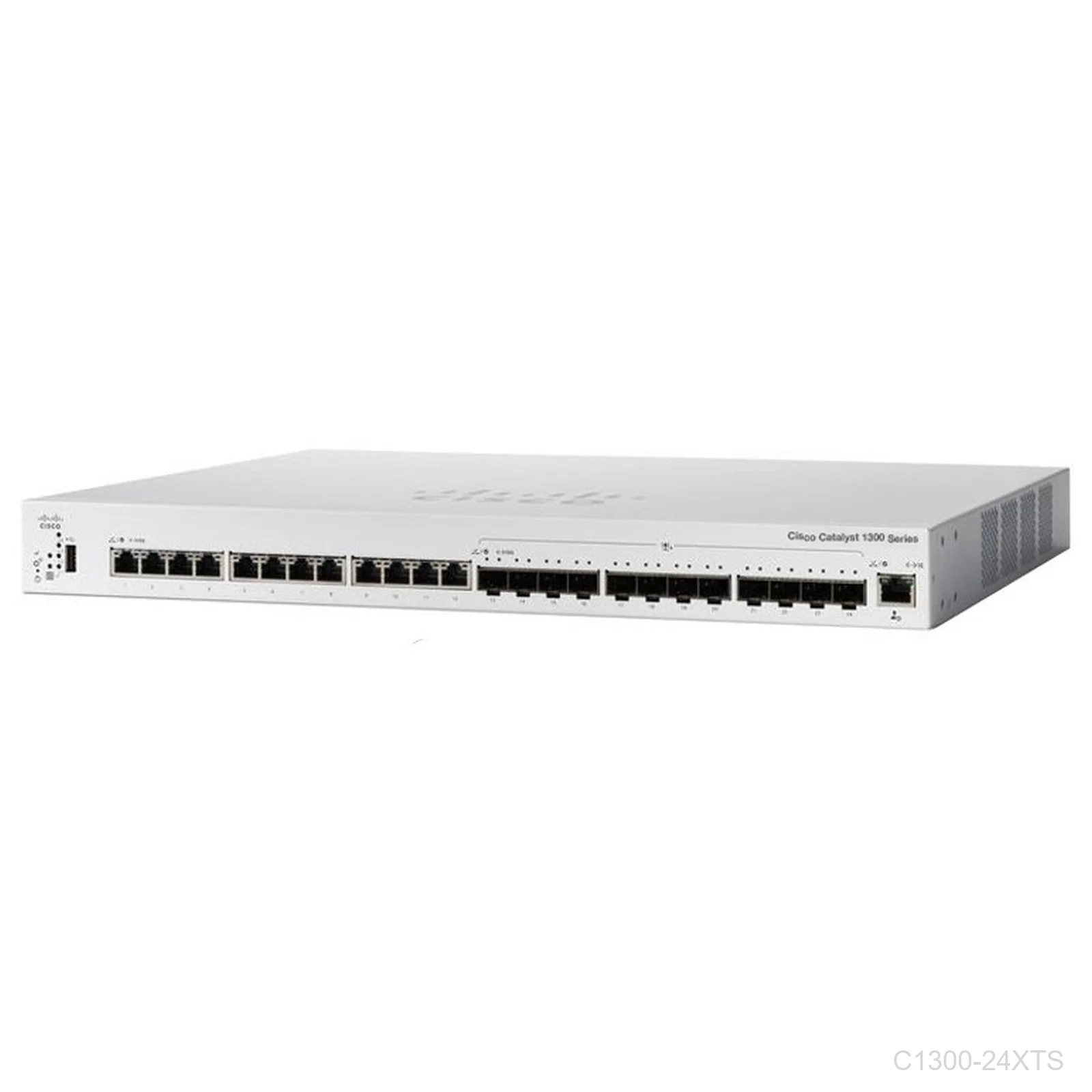 [C1300-24XTS] Cisco C1300-24XTS, 12 x 10G copper + 12 x 10G SFP+, Layer 3 Catalyst Switch