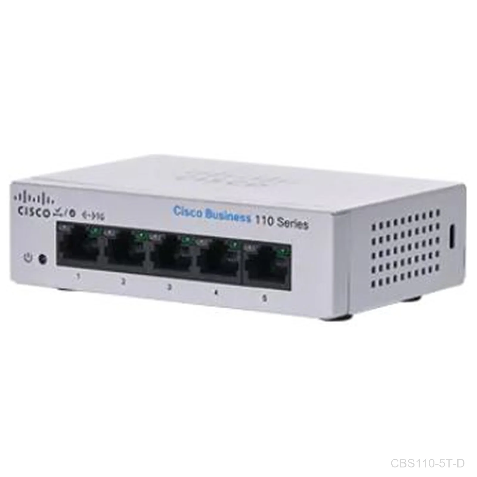 Cisco CBS110-5T-D, 5 Giga ports desktop unmanaged switch
