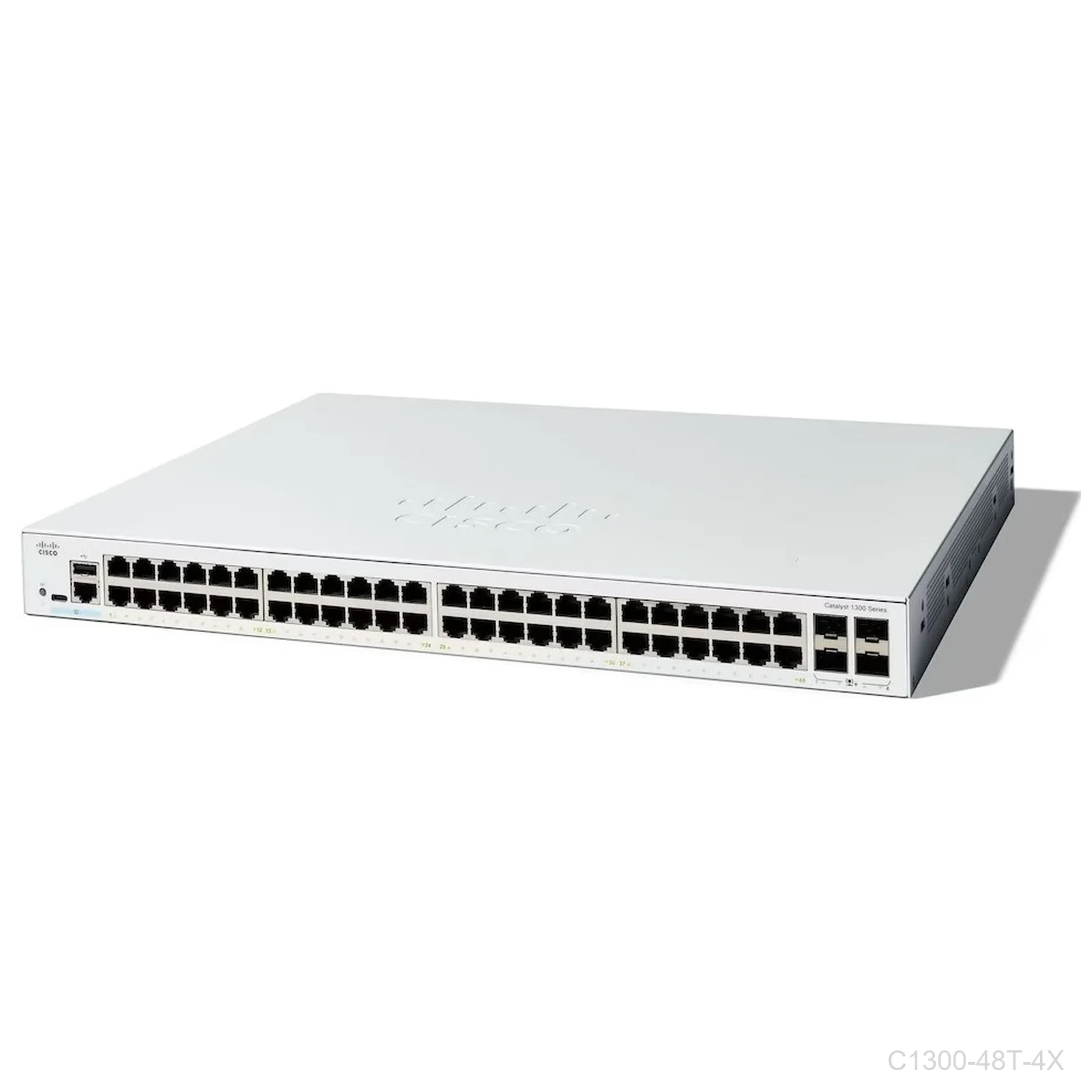 [C1300-48T-4X] Cisco C1300-48T-4X, 48 ports Giga, 4 x 10G SFP+ uplink, Catalyst Switch